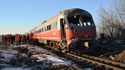 Поезд Пермь-Адлер задержался на час из-за аварии с трактором | АиФ–Пермь |  Дзен