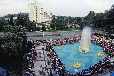 Фонтаны города Сочи и Адлера