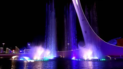 Поющие фонтаны в Сочи - «Грандиозное бесплатное шоу ⛲ на черноморском  побережье. Наследие Олимпиады🥇 (видео) » | отзывы