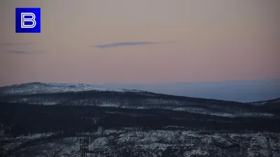 Полярная ночь в Мурманске, полярное …» — создано в Шедевруме