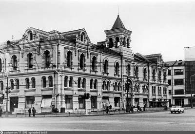 Строительство Политехнического музея - Retro photos