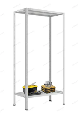 Стеллаж металлический полочный СТ-010 2000x1000x600 (5 полок) купить в  Екатеринбурге, цены — интернет-магазин «Сейфбург»