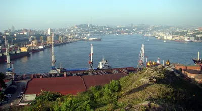 Порт Владивосток фото фото