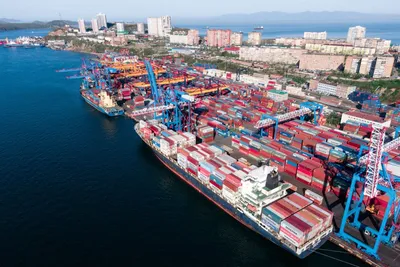 Владивостокский порт стал лидером по перевалке контейнерных грузов в РФ -  Российская газета