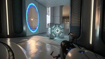 GLaDOS, as well as cores, have had their models changed in RTX to look  slightly more like their Portal 2 designs : r/Portal