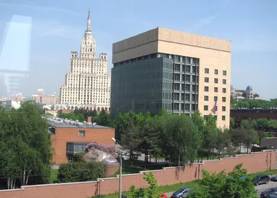 Посольство сша в москве фото фотографии