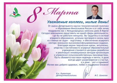Поздравления с 8 Марта 2017 из РЕГИОНОВ