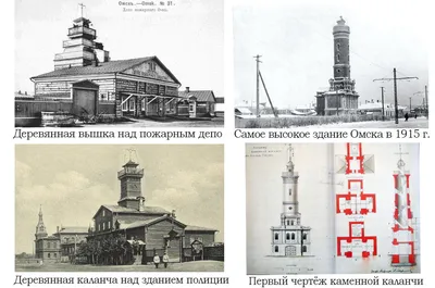 У омской пожарной каланчи сегодня день рождения | 12 канал