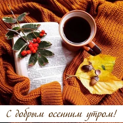 С добрым осенним утром! - Осень /Autumn - GIF АНИМАЦИЯ - Анимация - Страна  красоты Gif | Доброе утро, Святой дух, Осень