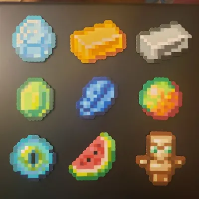 Minecraft items : r/PixelArt