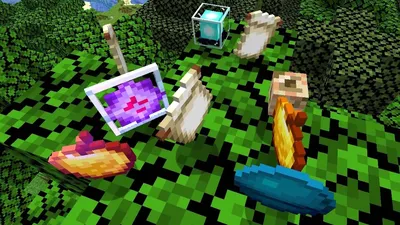 MINECRAFT ITEMS NOTE assets V0.7 [Friday Night Funkin'] [Mods]