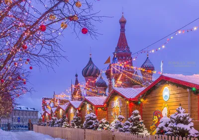 Предновогодняя москва фото фотографии