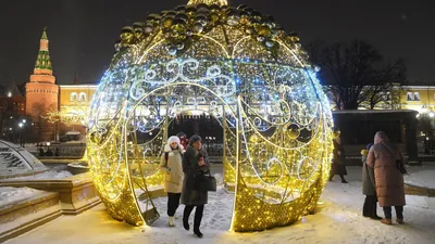 Новогодняя Москва — Фотограф Игорь Соболев