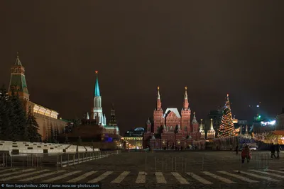 Предновогодняя Москва. Фотограф Валерий