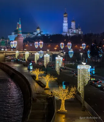 Новогодняя Москва — Фотограф Игорь Соболев