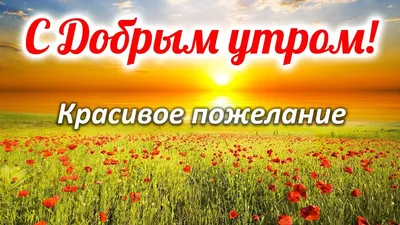 ❤️❤️❤️ Доброе утро, любимая ❤️❤️❤️ Самое красивое пожелание С ДОБРЫМ УТРОМ  для ЛЮБИМОЙ! - YouTube