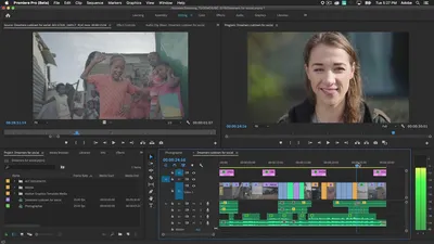 Видеоэффекты и переходы в Premiere Pro