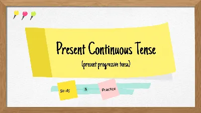 Present Continuous Tense | English Grammar -