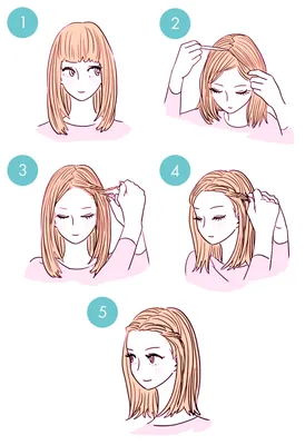 20 уроков быстрых причесок в рисунках | Hairstyle Steps l Сайт о прическах