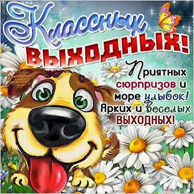 Приятных выходных - Мир картинок анимаций !