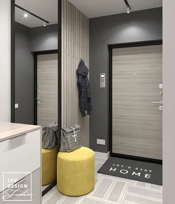 Дизайн прихожей в серых тонах / hallway design | Interior design, Home  decor, Design