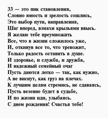 Торт на 33 года женщине №216849 заказать с доставкой