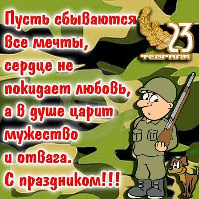 640 прикольных поздравлений с 23 февраля в стихах и прозе (картинки и  открытки) | Открытки, Смешные открытки, Старые поздравительные открытки