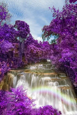 Обои для рабочего стола Таиланд Huay Mae Khamin Waterfall Природа