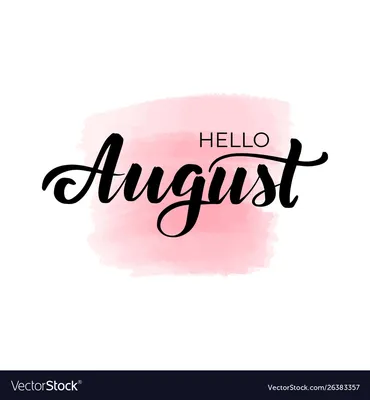 Hello, August! – Still Life, With Cracker Crumbs..