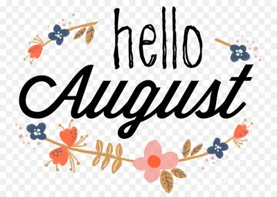 Hello August Greeting on Ocean Waves Background.Summer Concept Stock Image  - Image of happy, motivation: 122416351