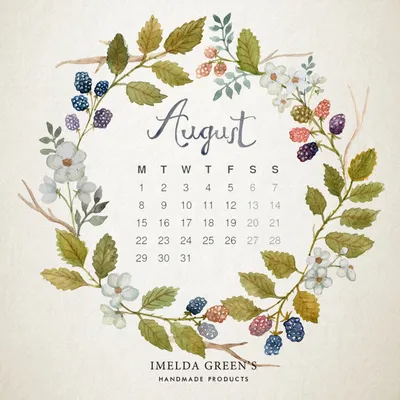 Hello august handwritten name summer heart Vector Image