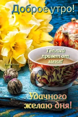 Пин от пользователя Gulnara на доске ДОБРОЕ УТРО ! Привет !☕☕ | Доброе утро,  Утренние цитаты, Счастливые картинки