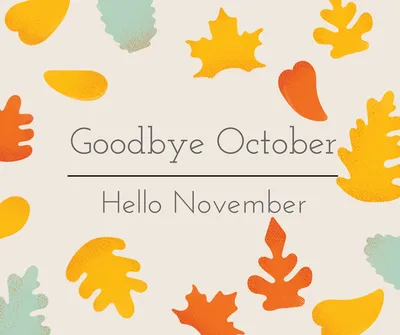 Hello november hi-res stock photography and images - Alamy