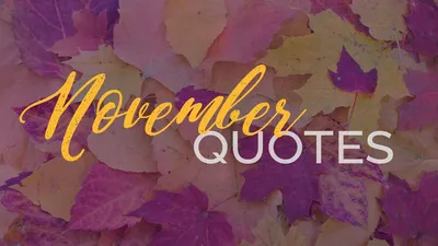 Welcome November! eCard - Free Autumn Cards Online