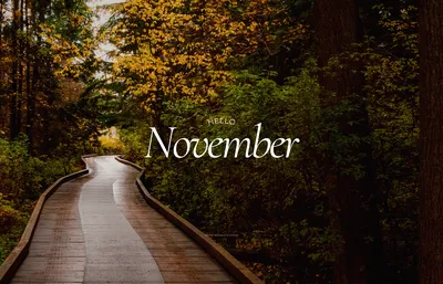 Hello november hi-res stock photography and images - Alamy