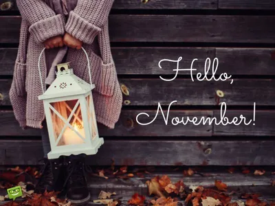 Hello november hi-res stock photography and images - Alamy