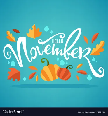 Goodbye October, Hello November! Pass it on. | By Womenworking.comFacebook