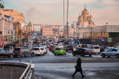 Владивосток сковали километровые пробки