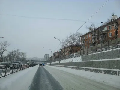 Снег во Владивостоке: огромные пробки даже в три ночи - Новости  Владивостока и Приморья (16+)