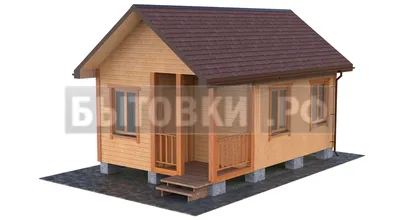 Каркасный дом \"Курск-3\" 6х6, проект, комплектации, стоимость строительства  в МСК и МО - СК ВитСтрой