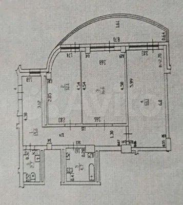 1-к. квартира, 35,3 м², 2/17 эт. на продажу в Барнауле | Купить квартиру |  Авито