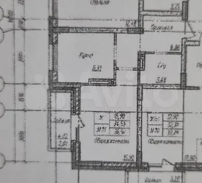 2-к. квартира, 72 м², 10/11 эт. на продажу в Барнауле | Купить квартиру |  Авито