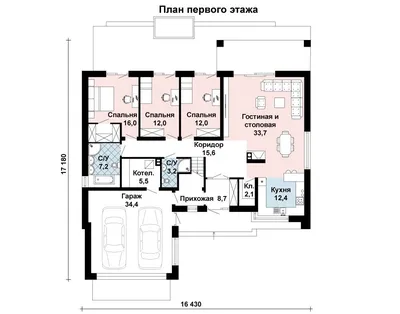 Проект дома 10 на 11 из кирпича | Архитектурное бюро \"Беларх\" — Авторские  проекты планы домов и коттеджей