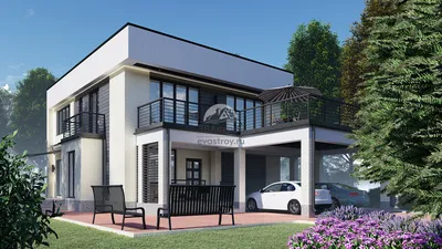 Pin by sweet_home_le on Проект дома | Beautiful house plans, House  construction plan, House plan gallery