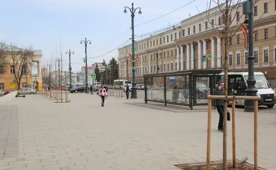 Московский проспект с высоты.