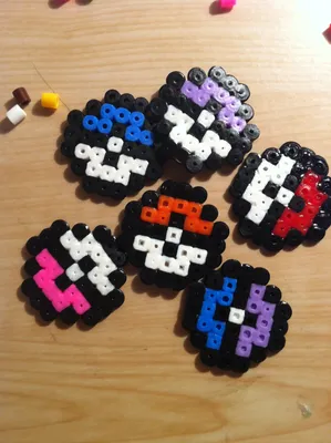 Making Coasters Using IKEA PYSSLA Fuse Beads - YouTube