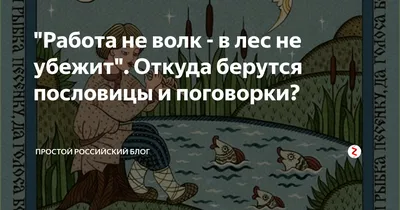 Работа не волк Волк убивает сразу а не мучает 8 часов каждый день до конца  жизни - выпуск №1423510