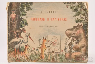 Книга Рассказы в картинках Н Радлова: Радлов Николай Эрнестович Волков  Андрей купить книгу в США