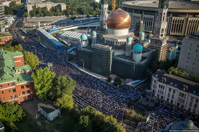 Ураза-Байрам в Москве