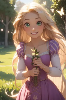 Rapunzel art by yours truly ✨ : r/Tangled